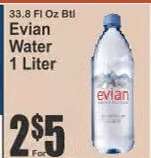 Evian Water