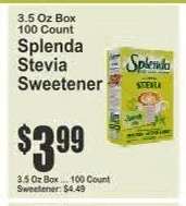 Splenda Stevia Sweetener