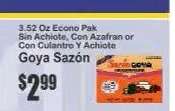 Goya Sazón