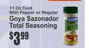 Goya Sazonador Total Seasoning