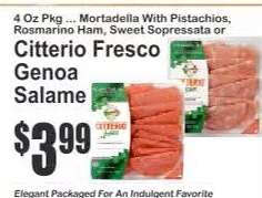 Citterio Fresco Genoa Salame