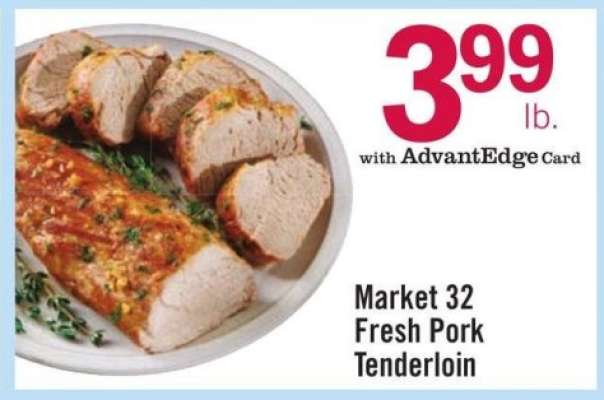 Market 32 Fresh Pork Tenderloin
