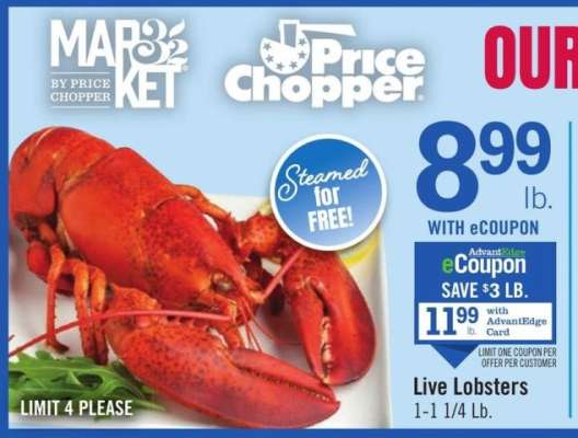 Live Lobsters