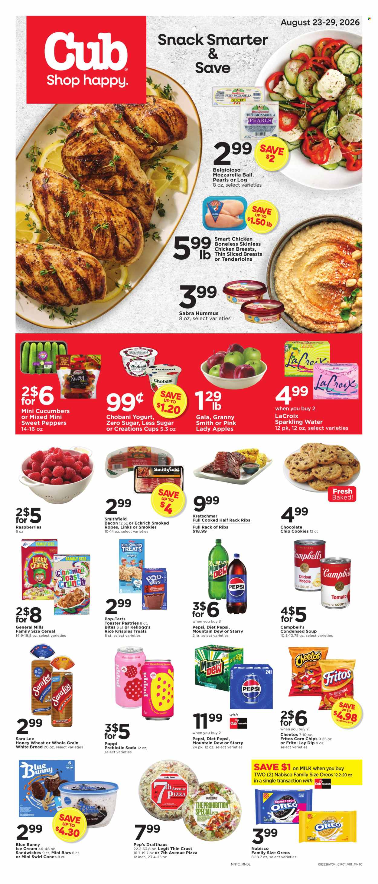 Cub Foods ad - 08/23/2026 - 08/29/2026. Page 1
