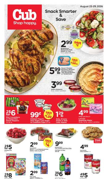 Cub Foods Flyer - 08/23/2026 - 08/29/2026.