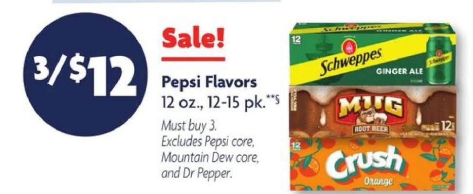 Pepsi Flavors