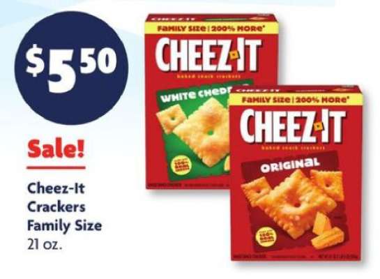Cheez-It Crackers Family Size
