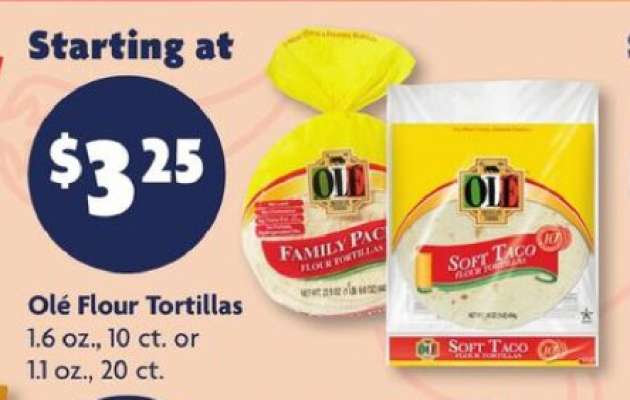 OLÉ Flour Tortillas