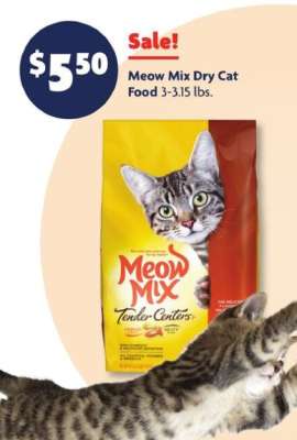 Meow Mix Dry Cat Food*