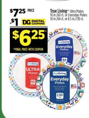 True Living Ultra Plates