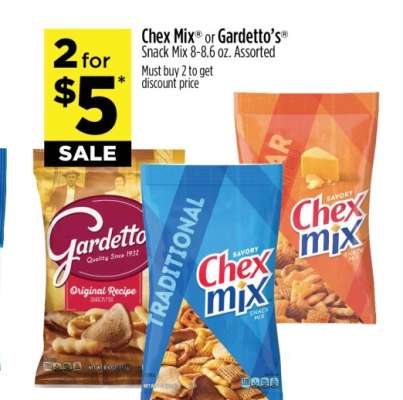Chex Mix® or Gardetto’s®
