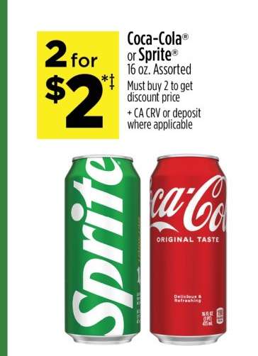 Coca-Cola or Sprite