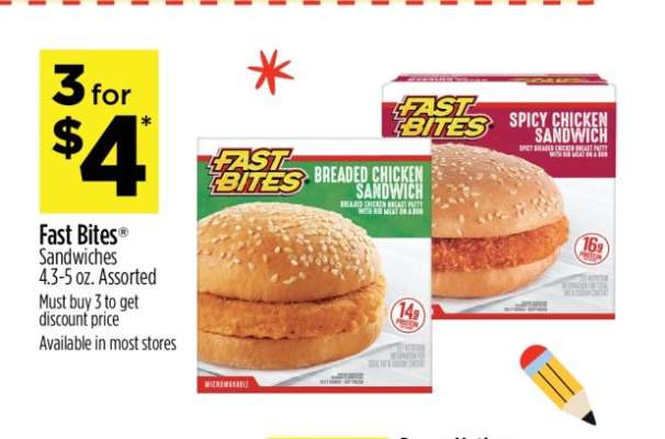 Fast Bites Sandwiches