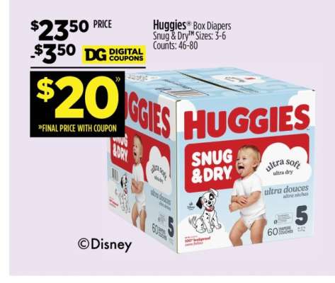 Huggies Box Diapers