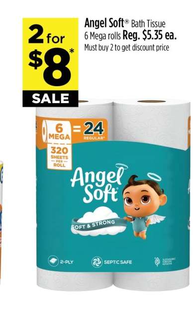 Angel Soft Bath Tissue
