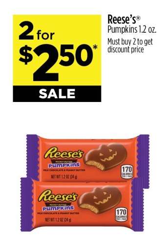 Reese’s Pumpkins 1.2 oz