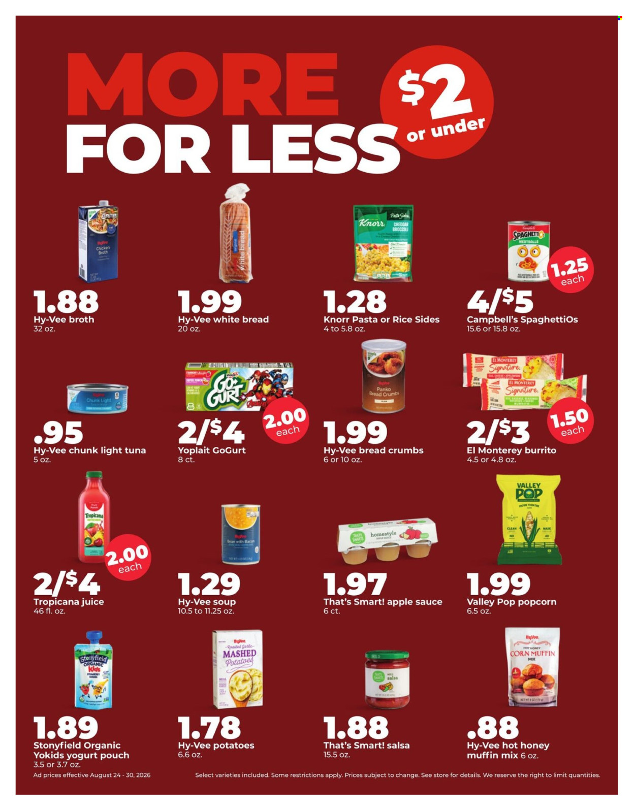 Hy-Vee ad - 08/24/2026 - 08/30/2026. Page 3