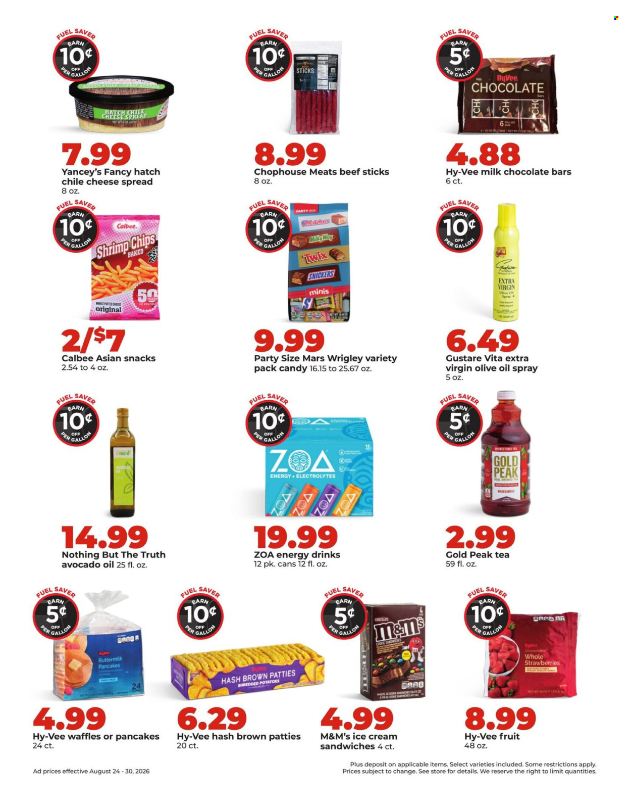 Hy-Vee ad - 08/24/2026 - 08/30/2026. Page 9