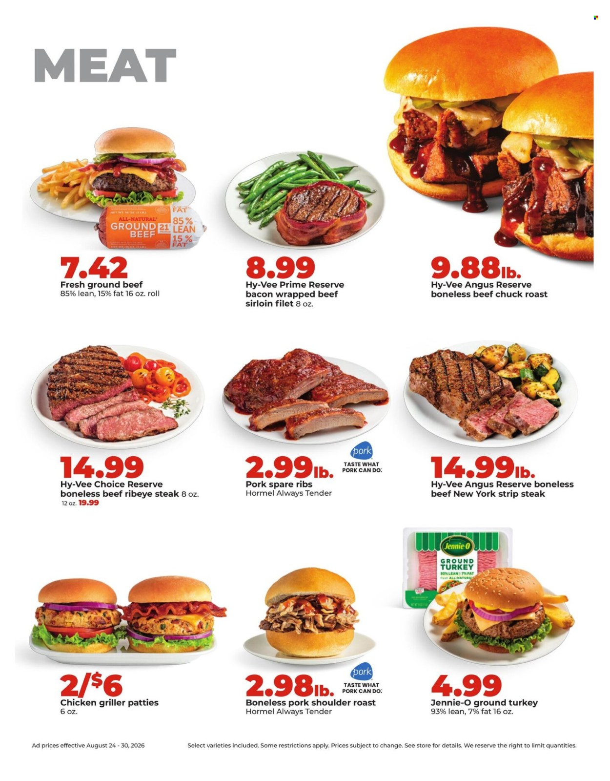 Hy-Vee ad - 08/24/2026 - 08/30/2026. Page 12