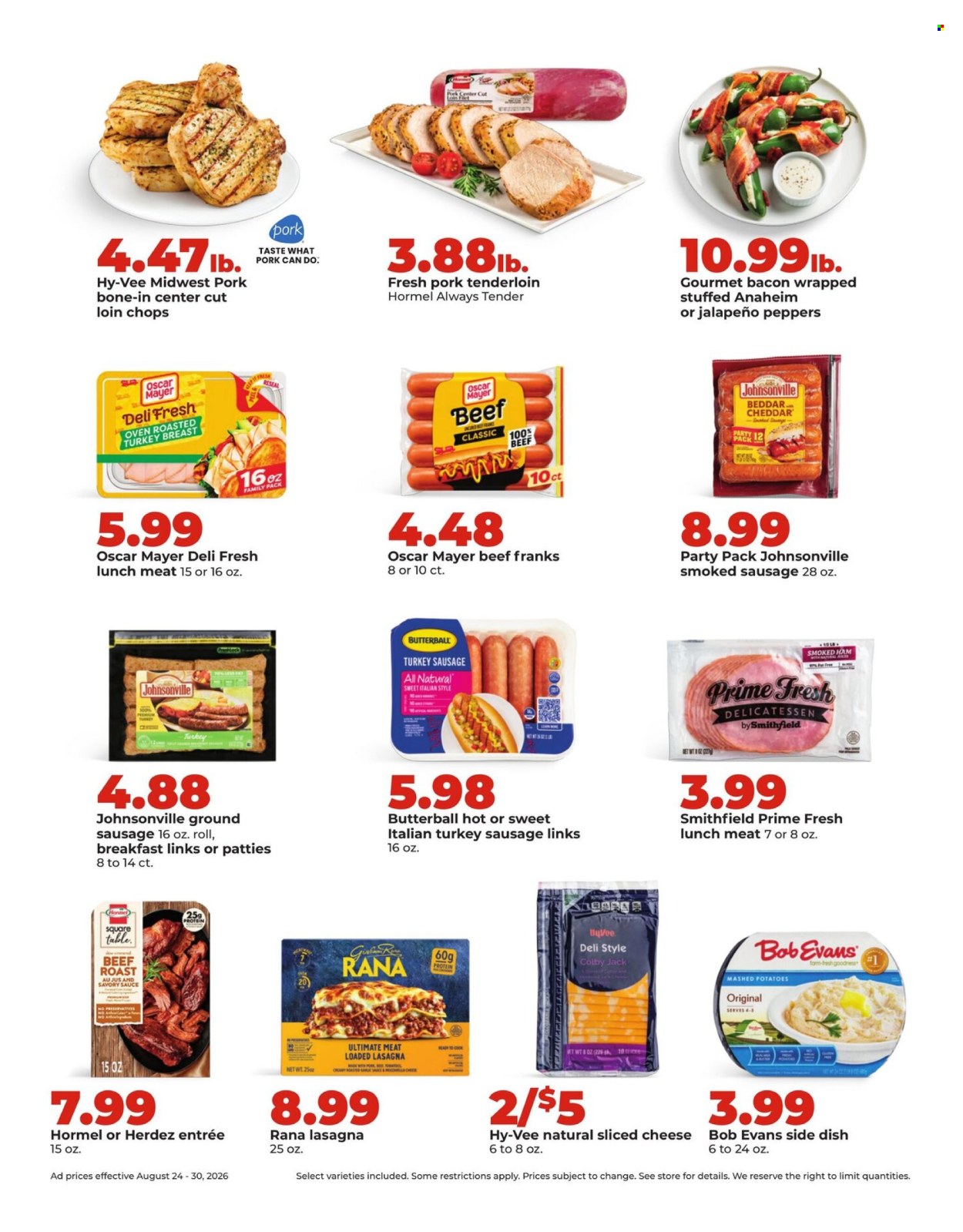 Hy-Vee ad - 08/24/2026 - 08/30/2026. Page 13