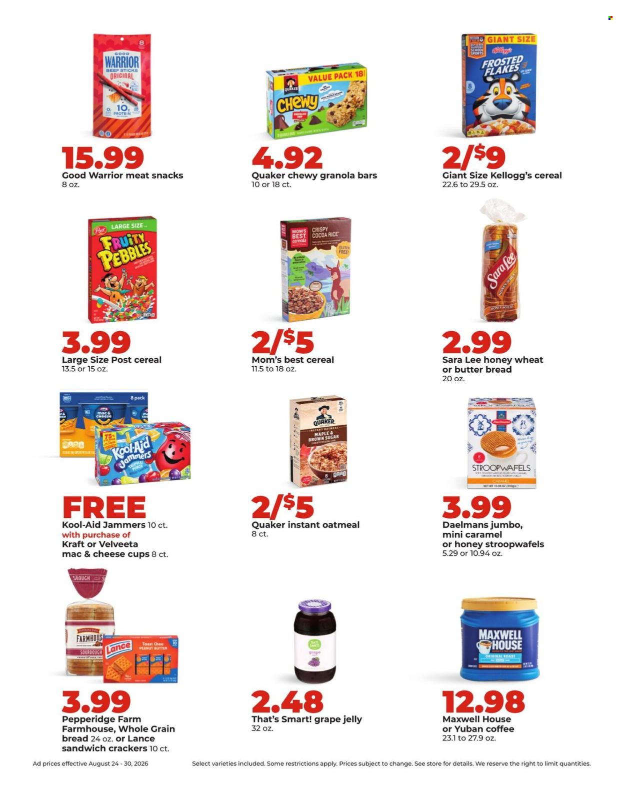 Hy-Vee ad - 08/24/2026 - 08/30/2026. Page 22