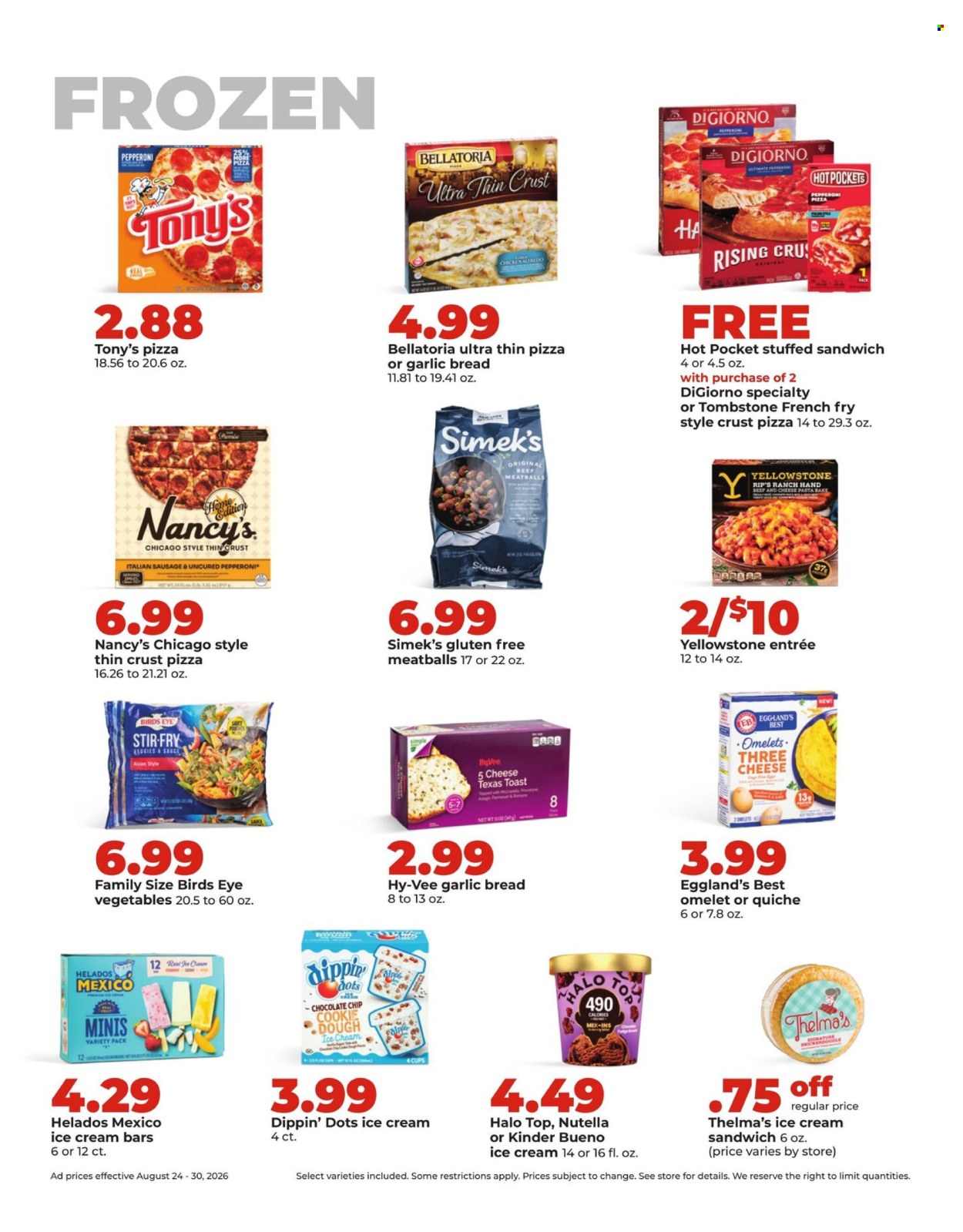 Hy-Vee ad - 08/24/2026 - 08/30/2026. Page 27