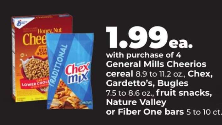 General Mills products!