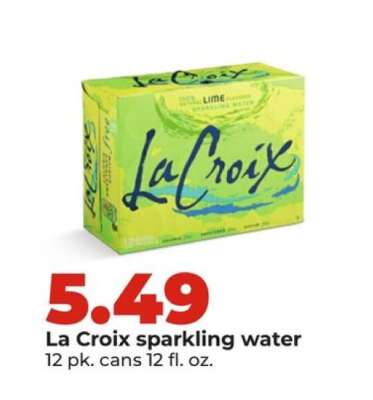 La Croix Sparkling Water