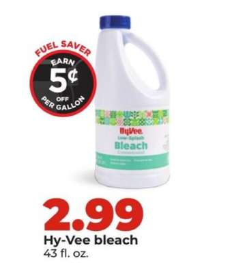 Hy-Vee bleach