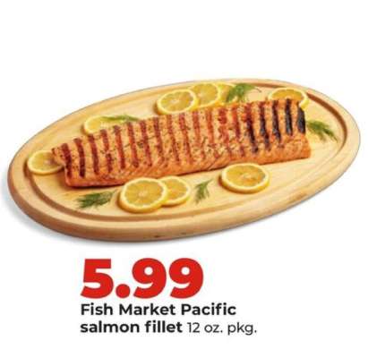 Fish Market Pacific salmon fillet