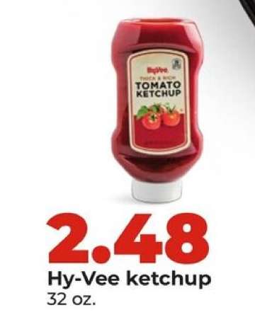 Hy-Vee ketchup