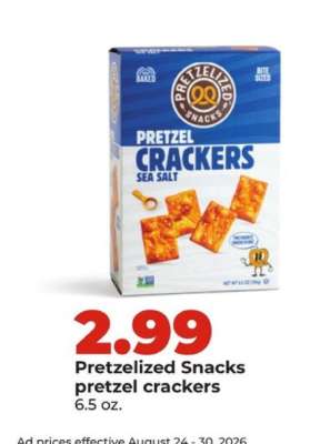 Pretzelized Snacks pretzel crackers