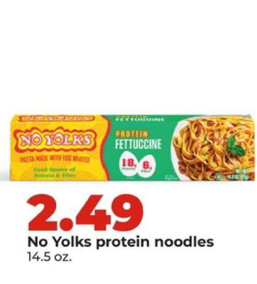No Yolks protein noodles