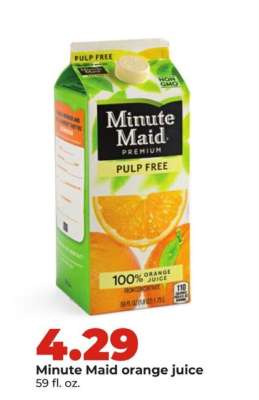Minute Maid Orange Juice
