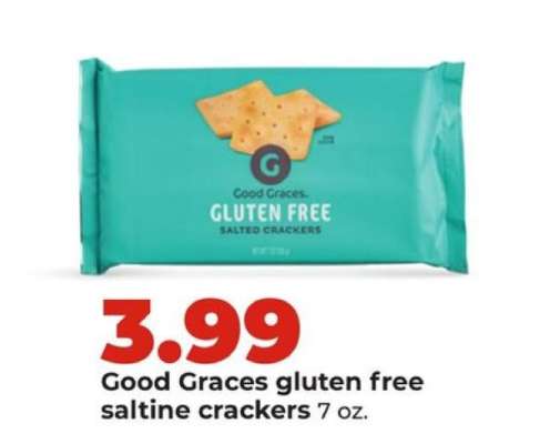 Good Graces gluten free saltine crackers