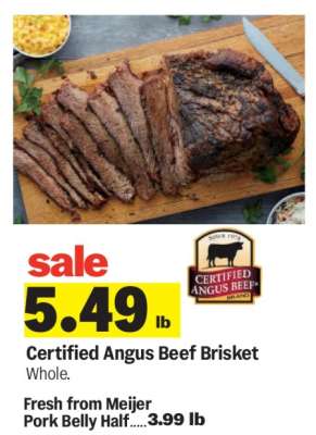 Certified Angus Beef Brisket