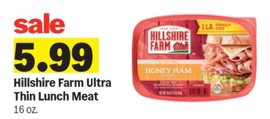 Hillshire Farm Ultra Thin Lunch Meat