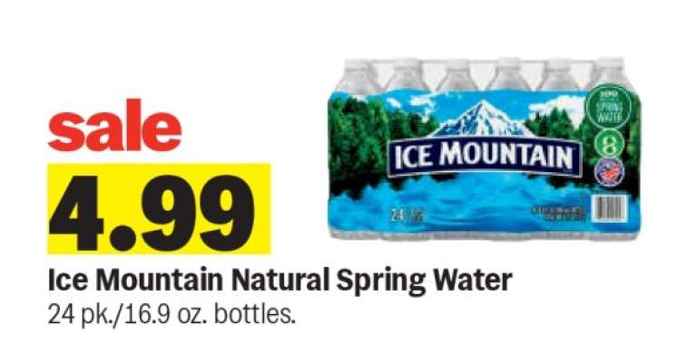 Ice Mountain Natural Spring Water