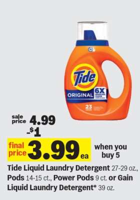 Tide Liquid Laundry Detergent
