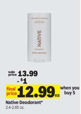 Native Deodorant