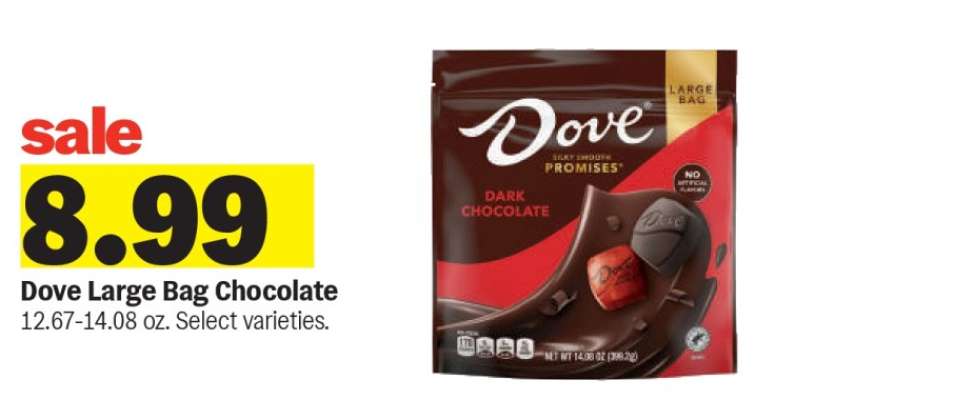 Dove Large Bag Chocolate