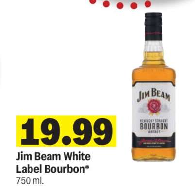 Jim Beam White Label Bourbon
