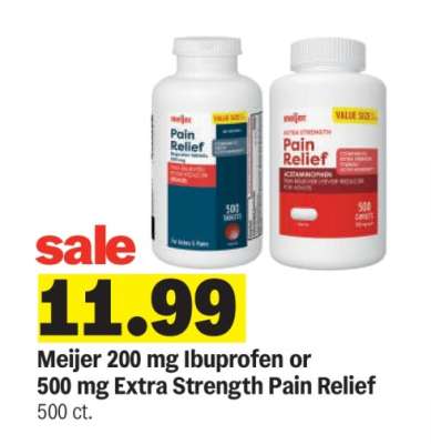 Meijer Pain Relief
