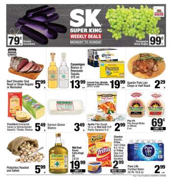 Super King Markets Flyer - 08/24/2026 - 08/30/2026.