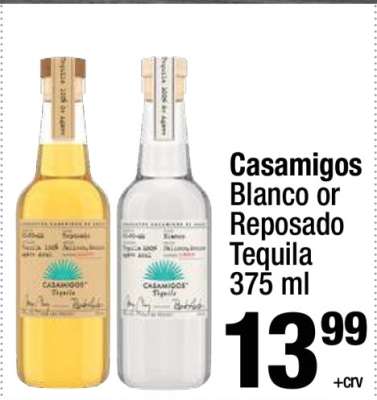 Casamigos Blanco or Reposado Tequila
