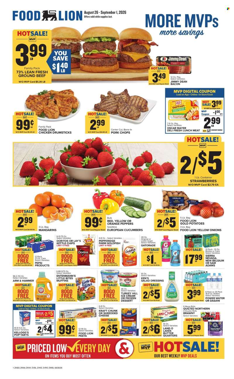 Food Lion Flyer - 08/26/2026 - 09/01/2026.