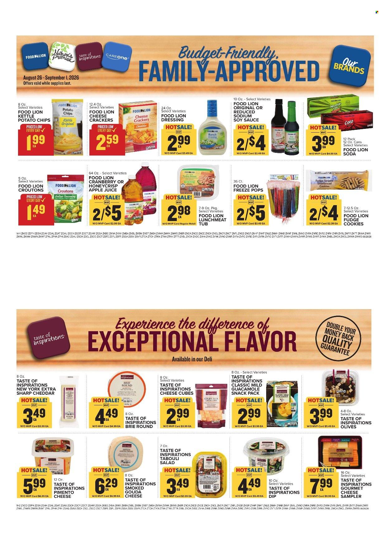 Food Lion ad - 08/26/2026 - 09/01/2026. Page 9
