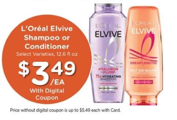 L' Oréal Elvive Shampoo or Conditioner
