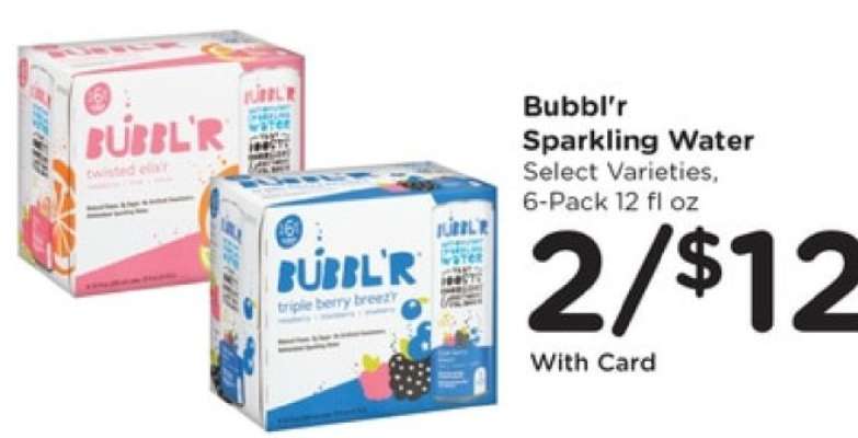 Bubbl'r sparkling water