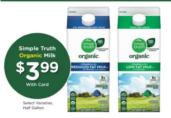 Simple Truth Organic Milk